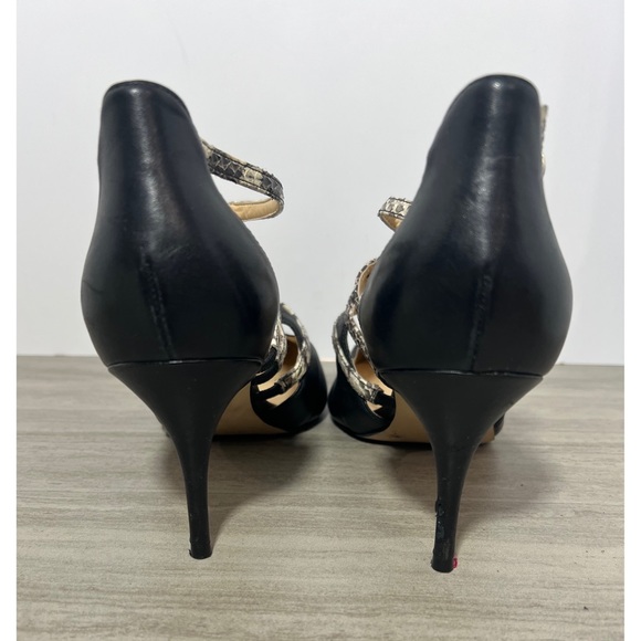 Ivanka Trump Black Heels Snake
Skin Shoes Women's - Picture 7 of 9